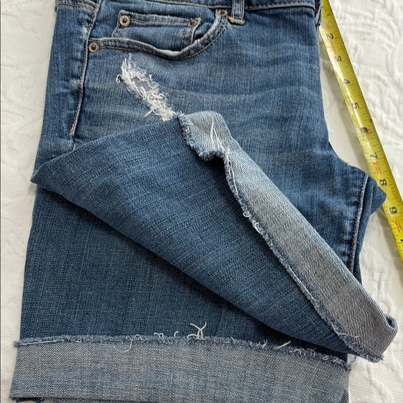 American Eagle Outfitters Women's Blue Denim Shorts - Picture 8 of 8